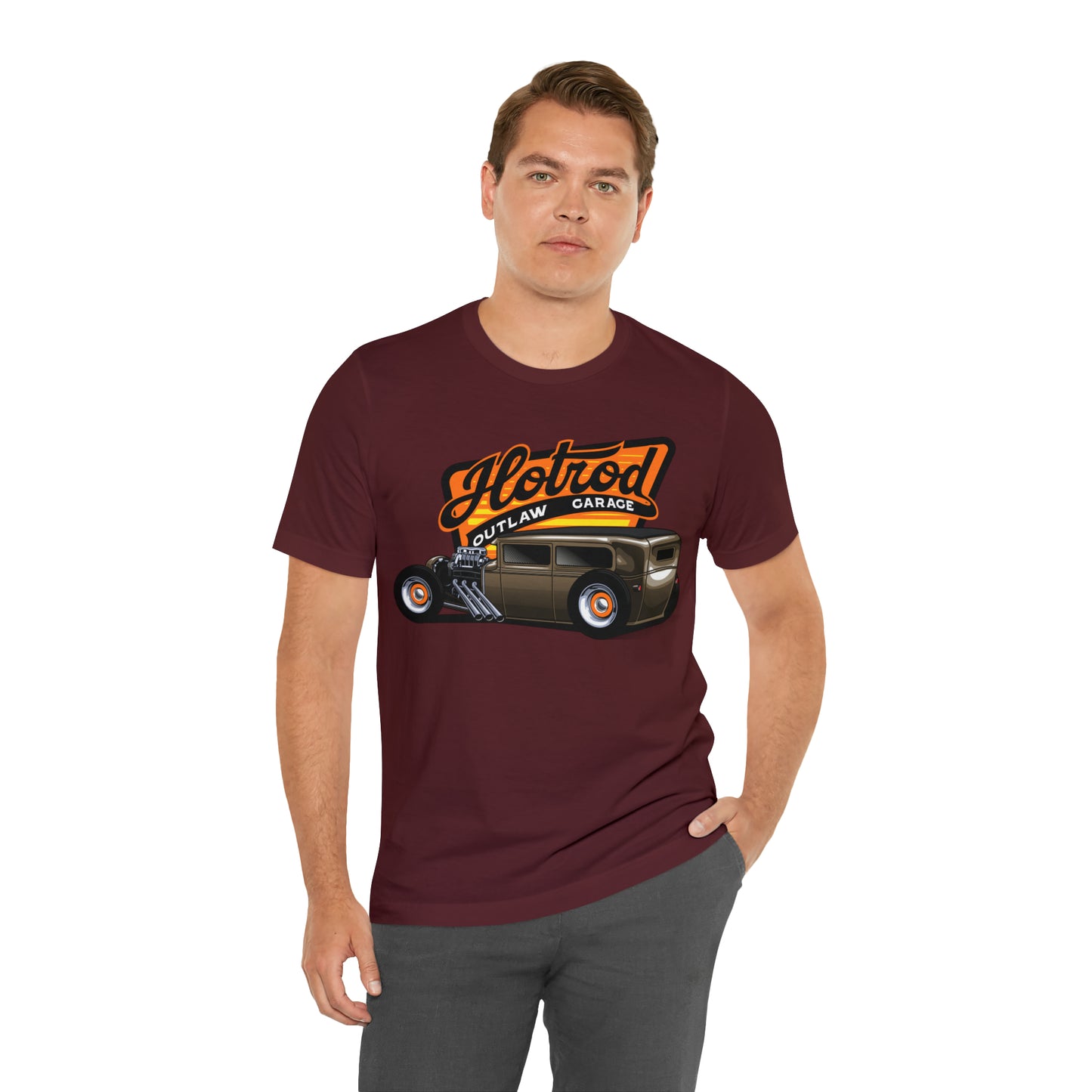 Men's Outlaw Garage  Short Sleeve Tee