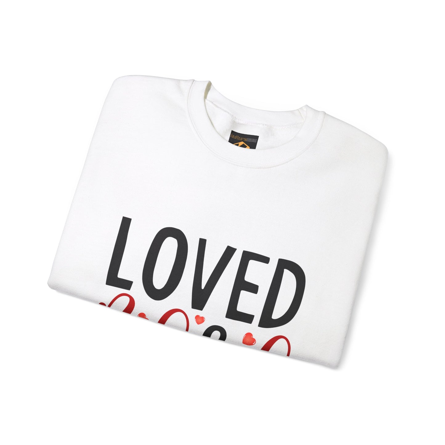 Women's Loved & Blessed Heavy Blend™ Crewneck Sweatshirt