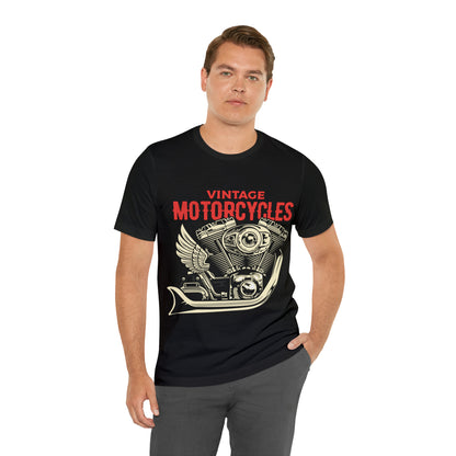 Men's Vintage Motorcycles Short Sleeve Tee