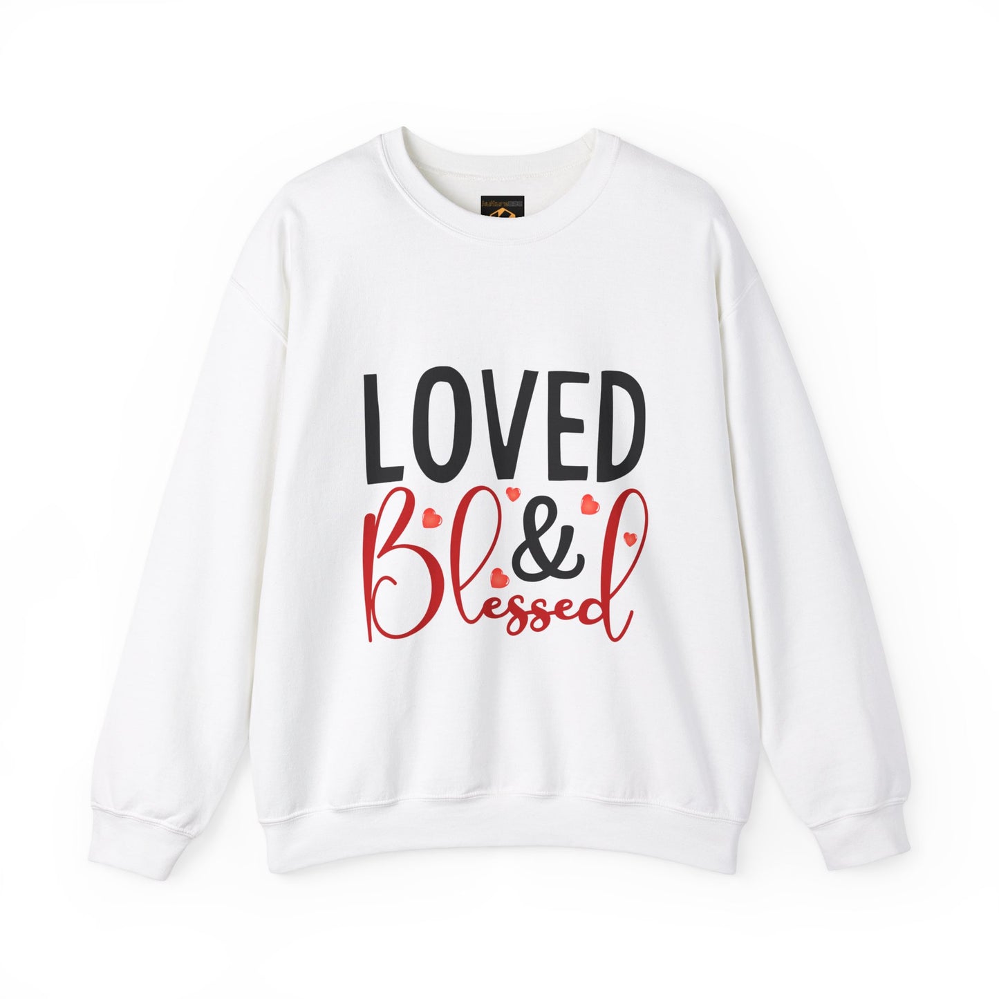 Women's Loved & Blessed Heavy Blend™ Crewneck Sweatshirt