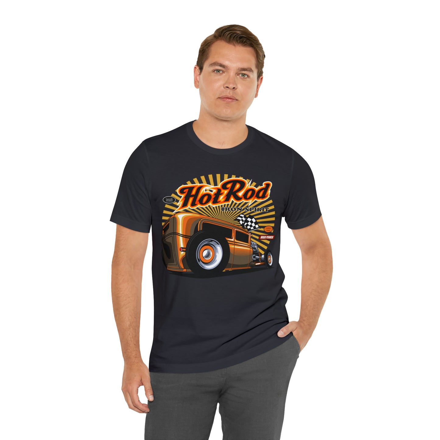 Men's Iron Spirit Hotrod Short Sleeve Tee