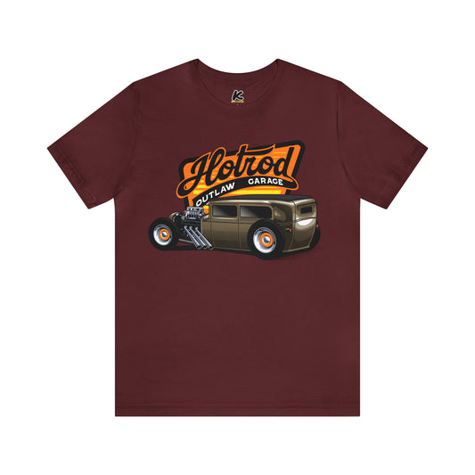 Men's Outlaw Garage  Short Sleeve Tee