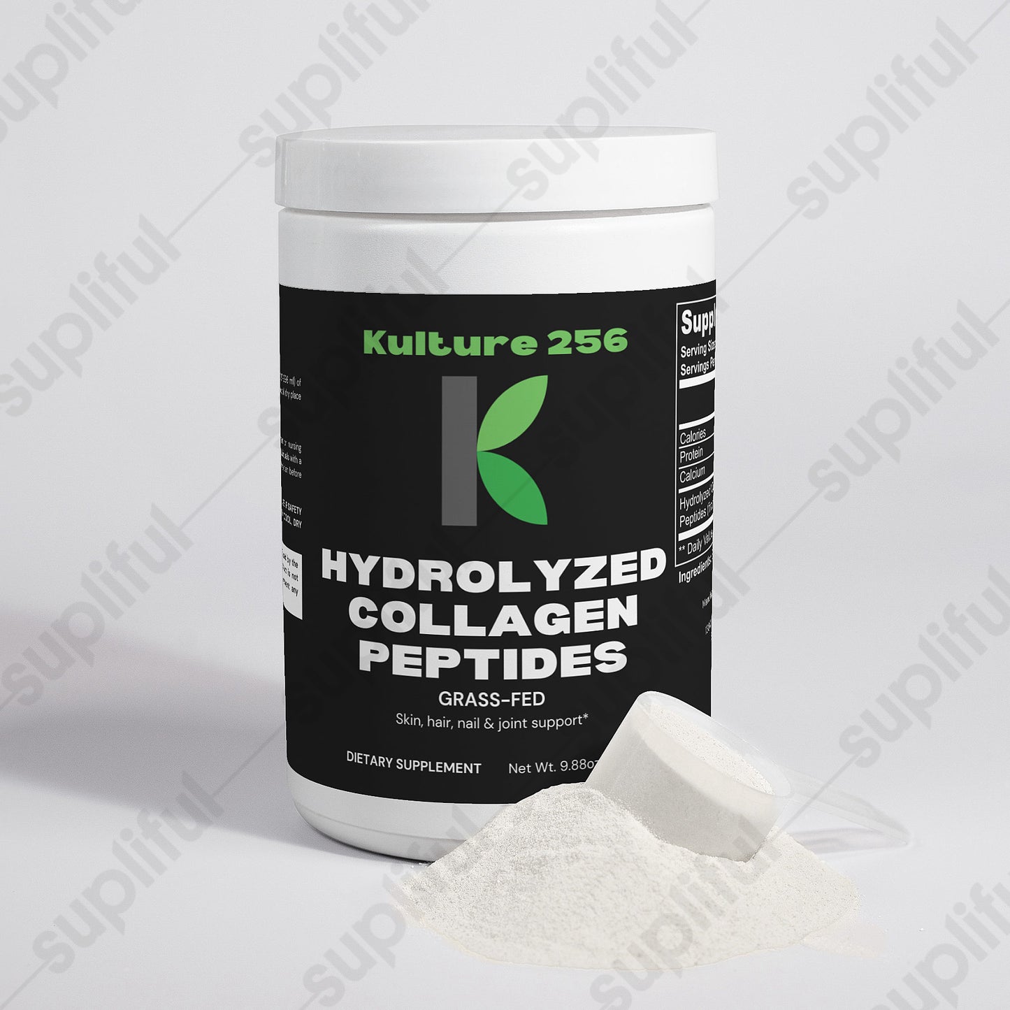 Kulture256 Grass-Fed Hydrolyzed Collagen Peptides Powder