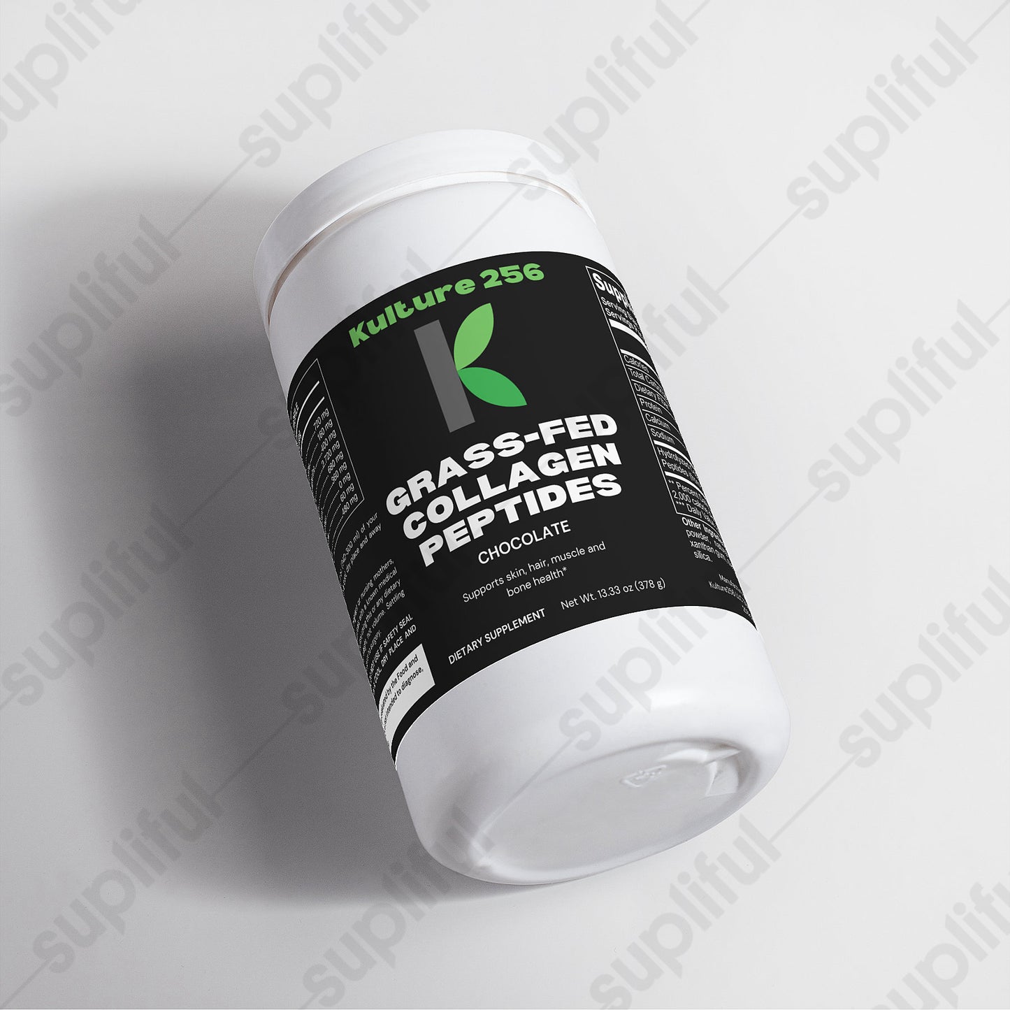 Kulture256 Grass-Fed Collagen Peptides Powder (Chocolate)