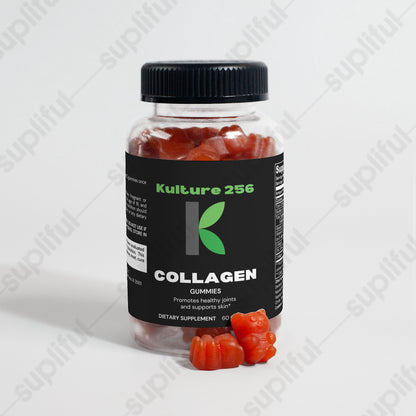 Kulture256 Collagen Gummies (Adult) Supplement Orange Flavor