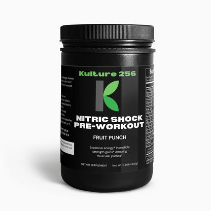 Nitric Shock Pre-Workout Powder (Fruit Punch)