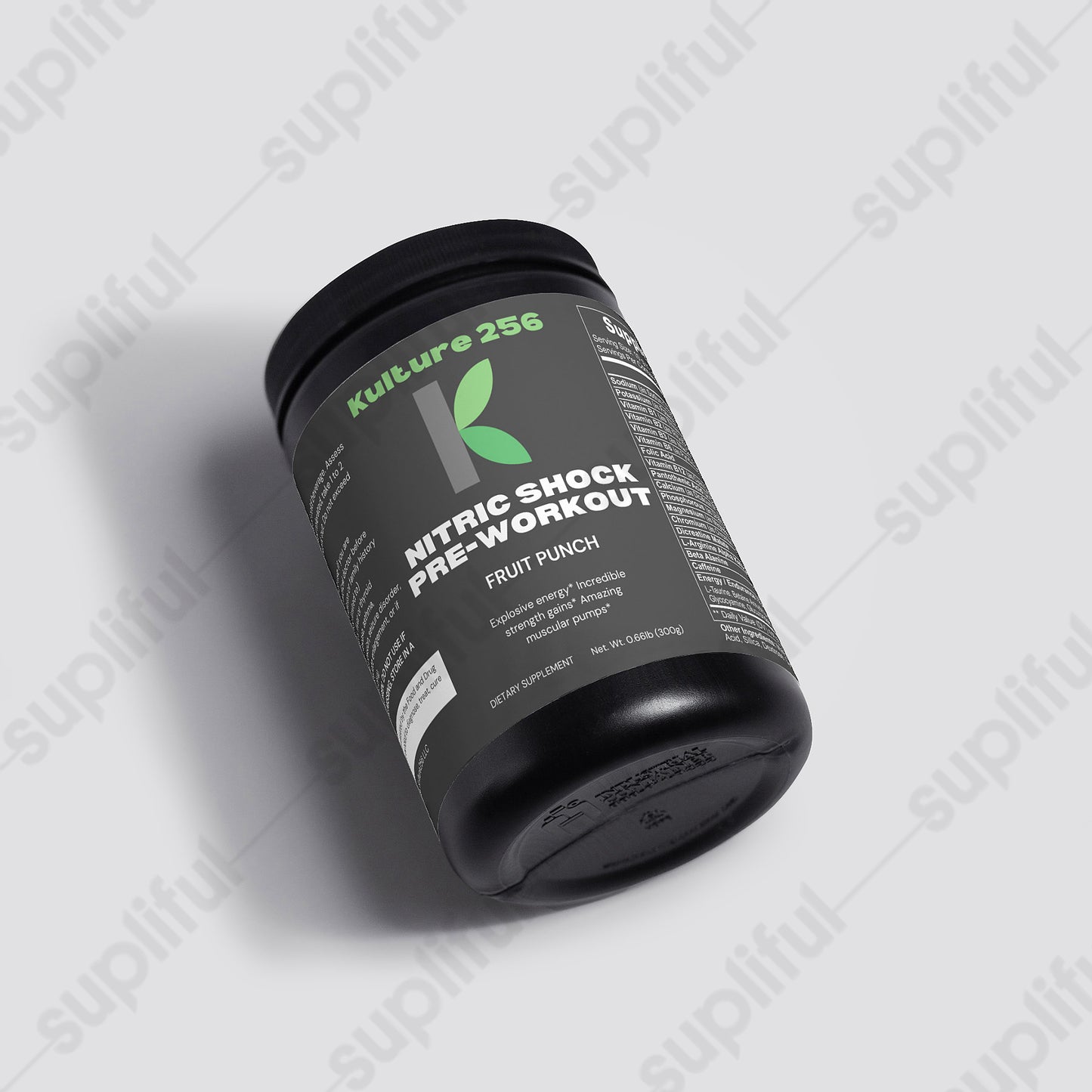 Nitric Shock Pre-Workout Powder (Fruit Punch)