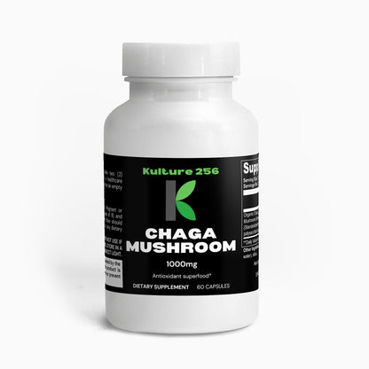 Chaga Mushroom Dietary Supplement