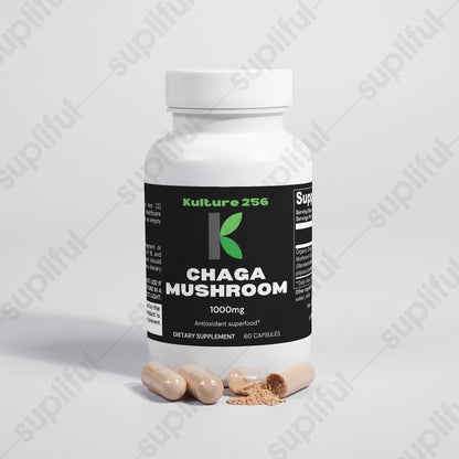 Chaga Mushroom Dietary Supplement