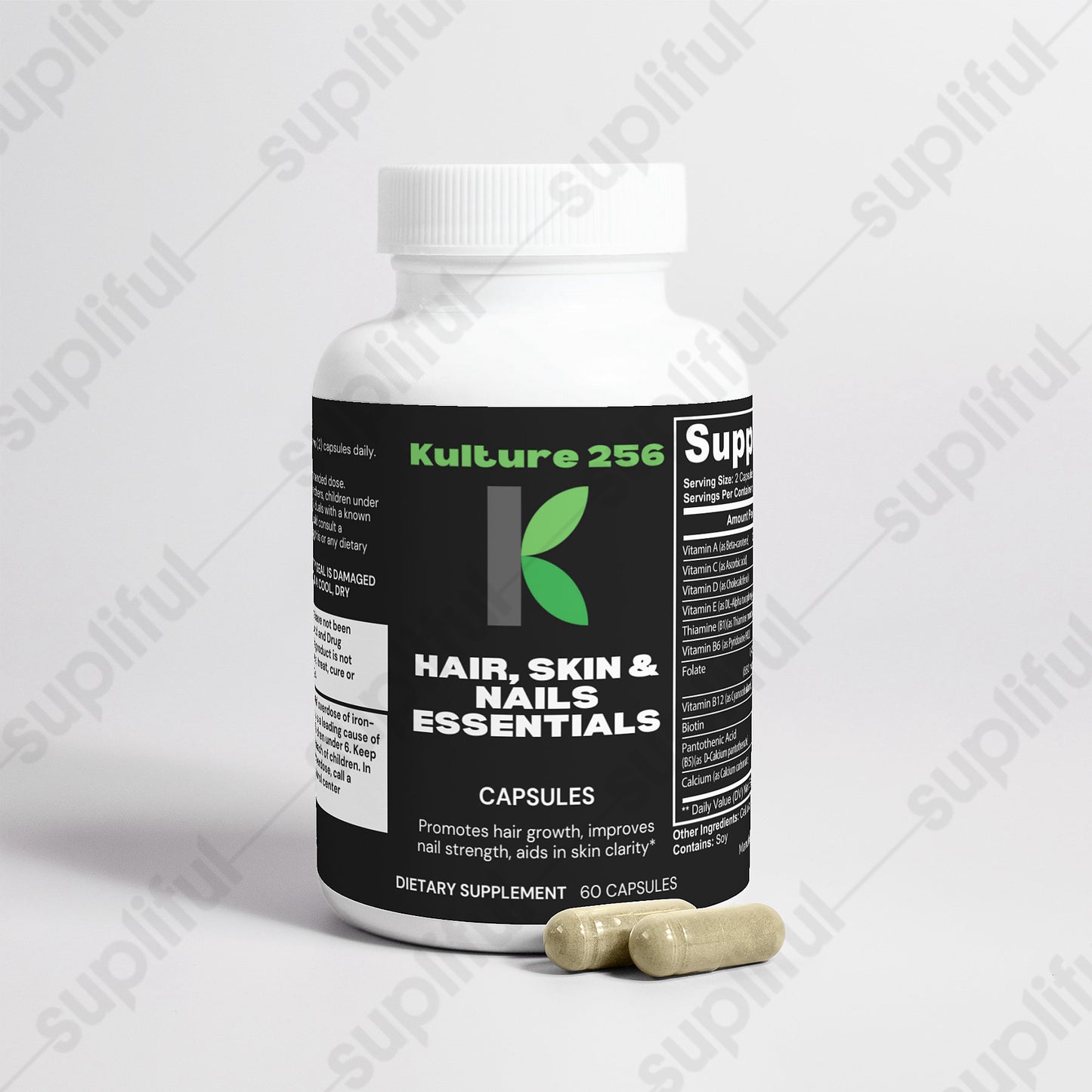 Kulture256 Hair, Skin and Nails Essentials Dietary Supplement