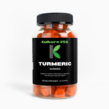 Kulture256 Turmeric Gummies With Black Pepper Extract (Ginger Flavor)