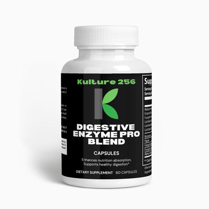 Kulture256 Digestive Enzyme Pro Blend Dietary Supplement