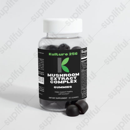 Kulture256 Mushroom Extract Complex Gummies (Raspberry Flavor)