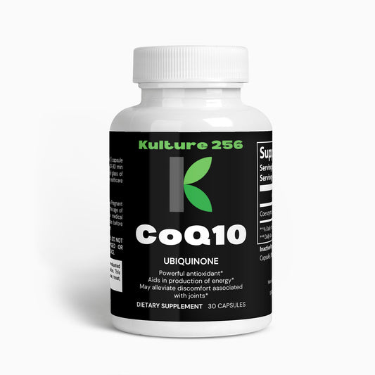 Kulture256 CoQ10 Ubiquinone Dietary Supplement