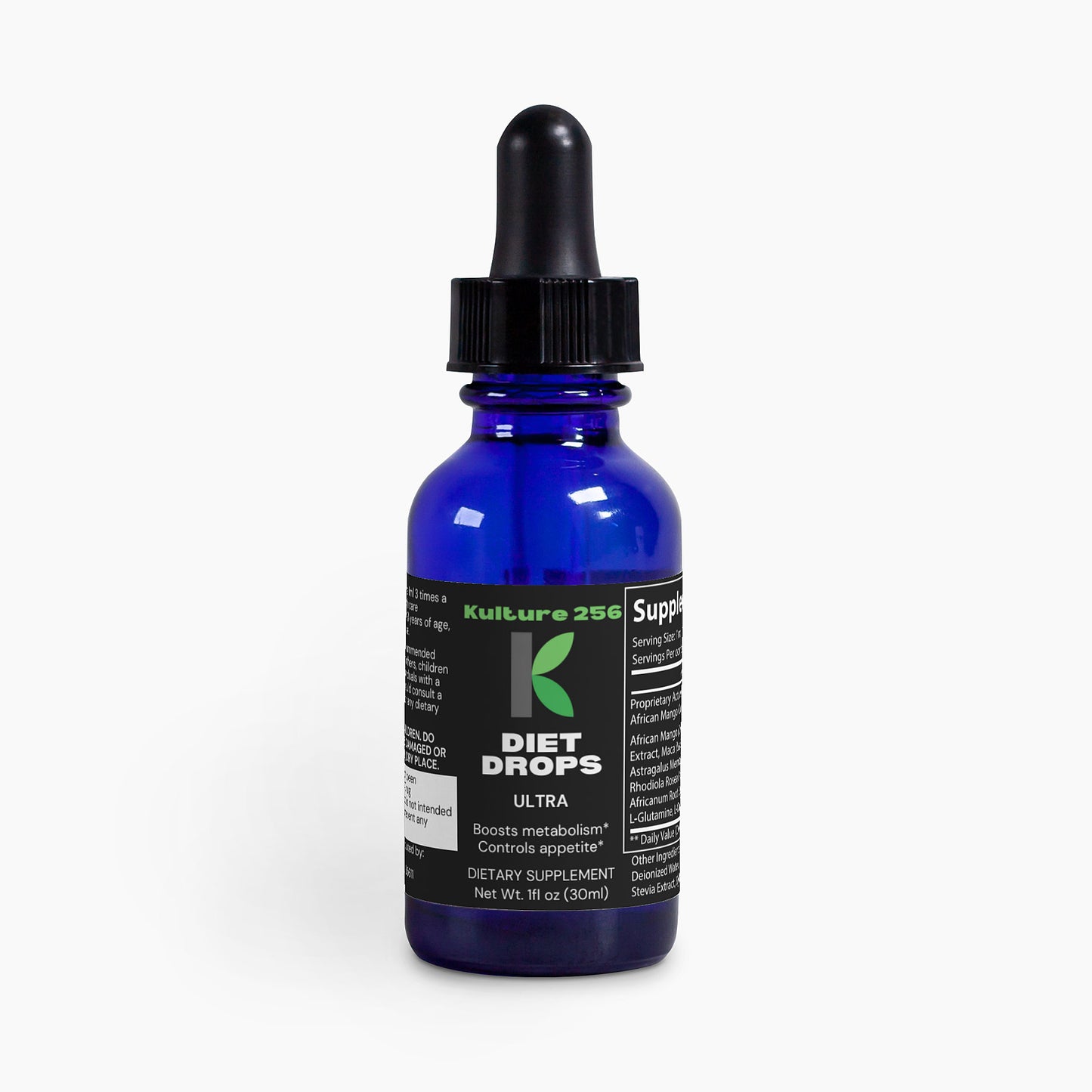 Kulture256 Diet Drops Ultra 1 oz