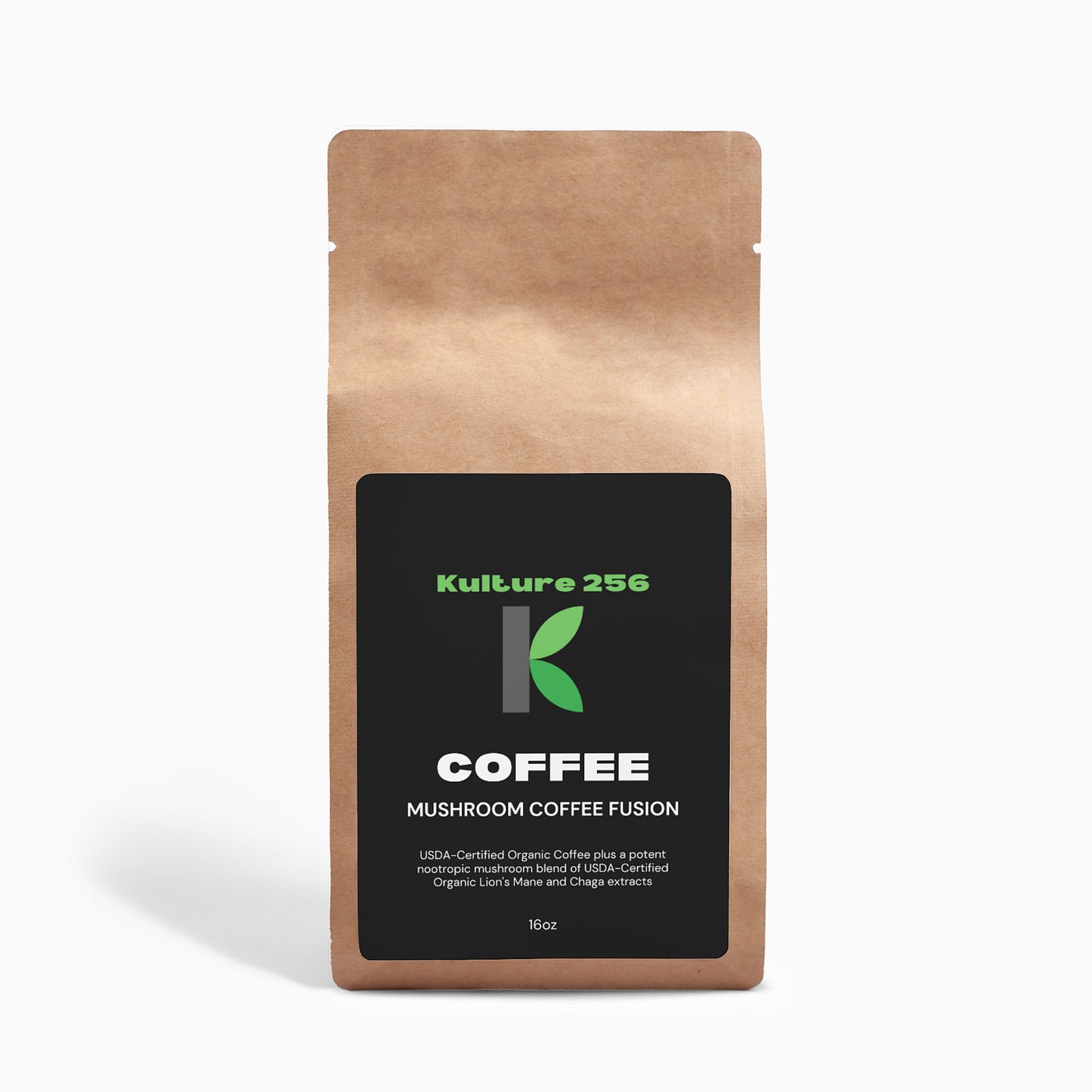 Kulture256 Mushroom Coffee Fusion - Lion’s Mane & Chaga 4oz