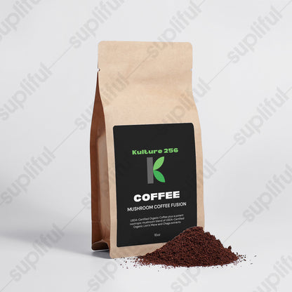 Kulture256 Mushroom Coffee Fusion - Lion’s Mane & Chaga 4oz