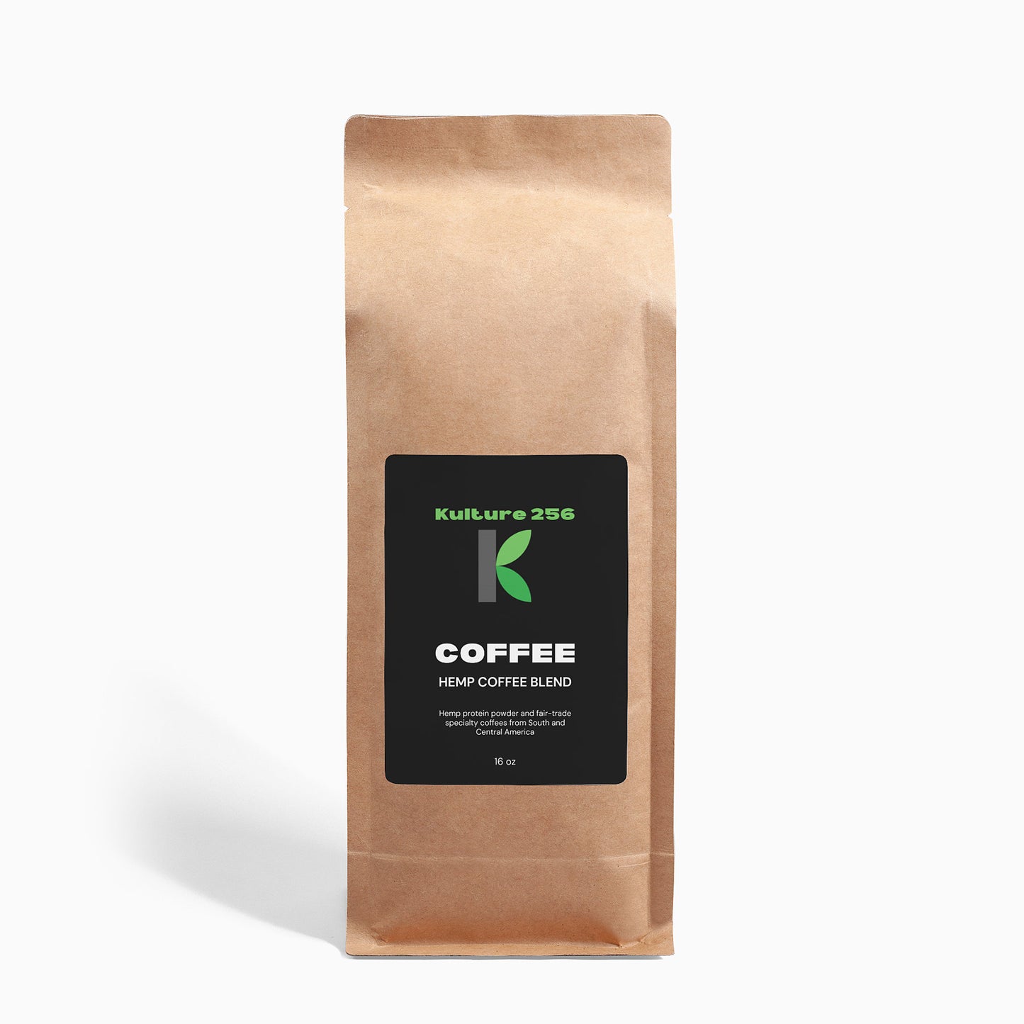 Kulture256 Organic Hemp Coffee Blend - Medium Roast 16 oz