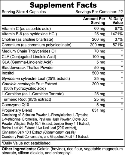 Kulture256  Fat Burner with MCT Dietary Supplement