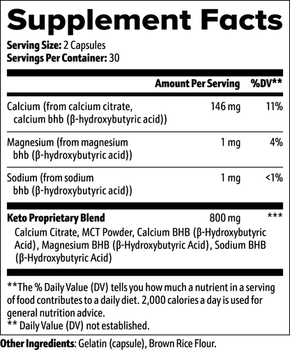 Keto BHB Supplement