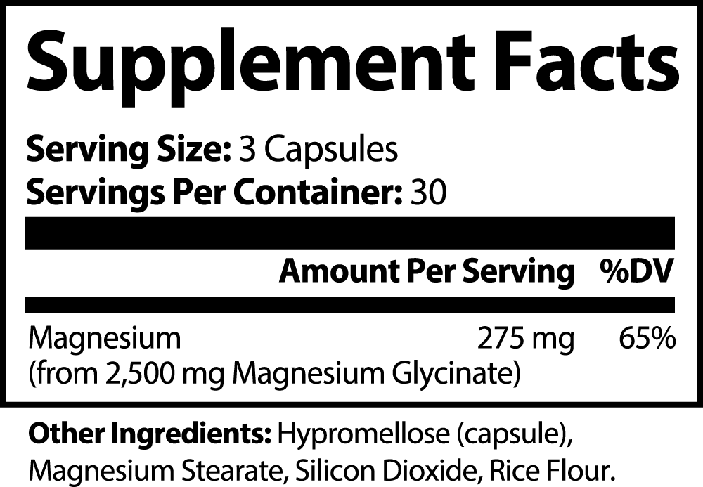 Kulture256 Magnesium Glycinate Dietary Supplement