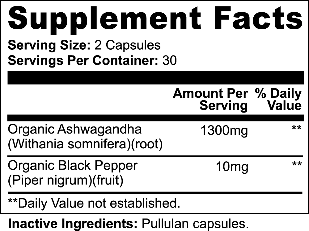 Kulture256 Ashwagandha Dietary Supplement