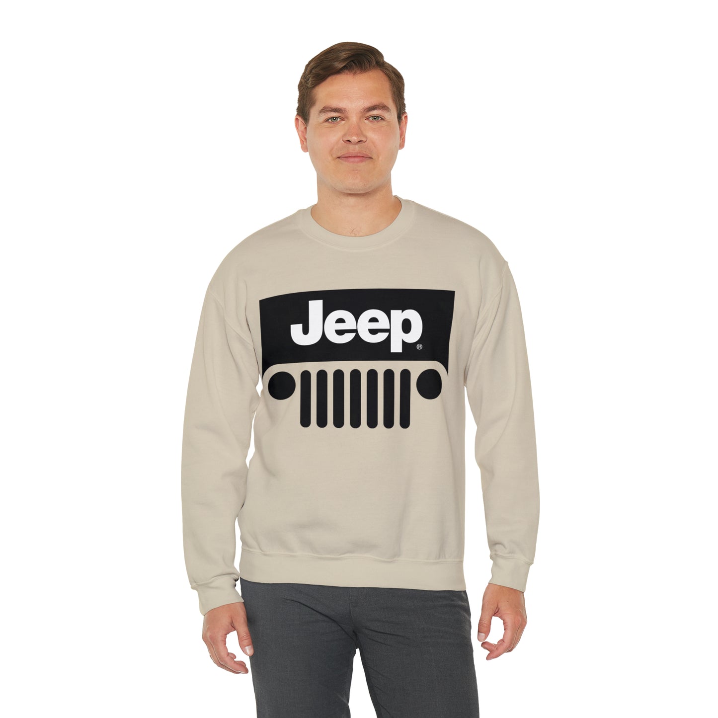 Men's Jeep Heavy Blend™ Crewneck Sweatshirt