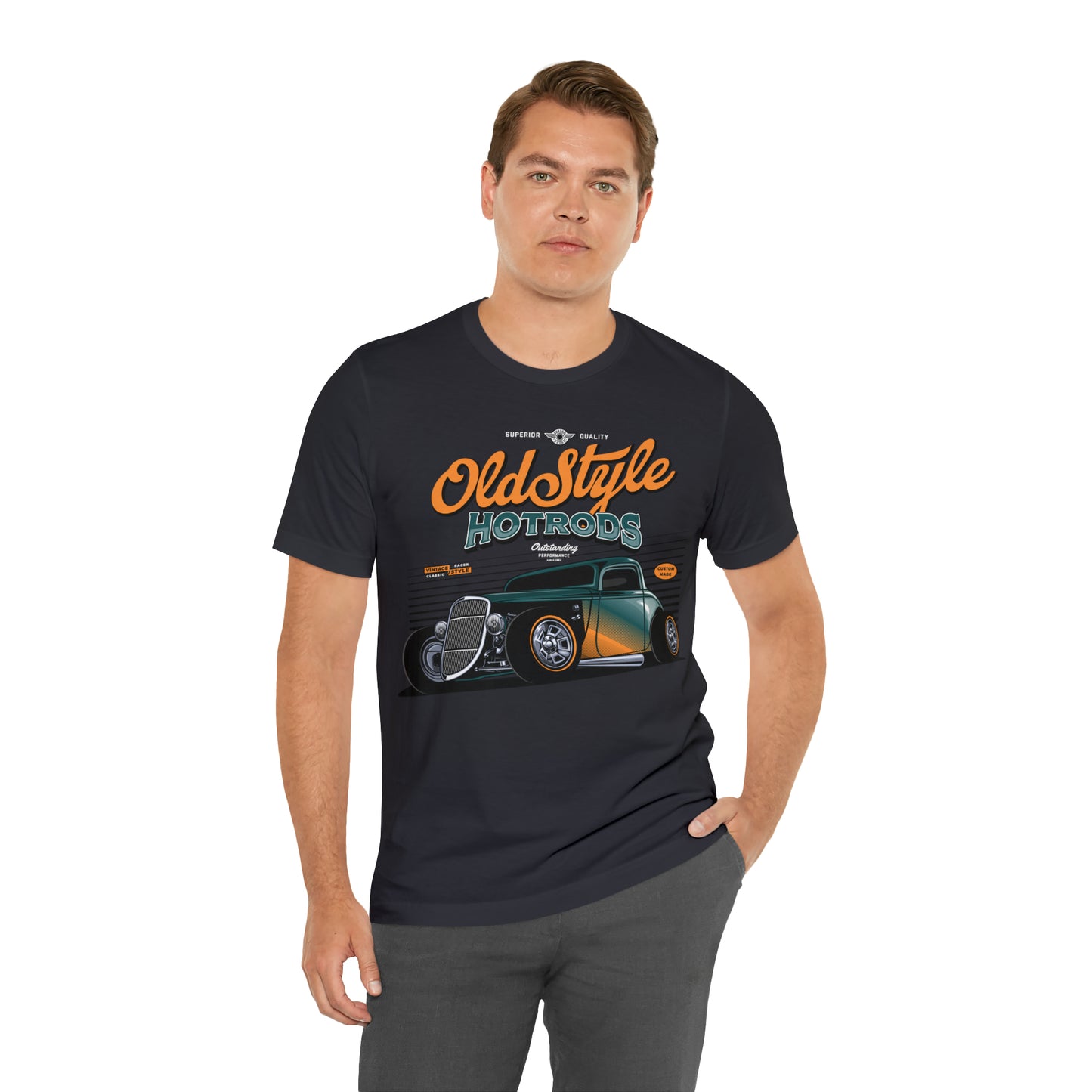 Men's Old Style Hotrods Short Sleeve Tee