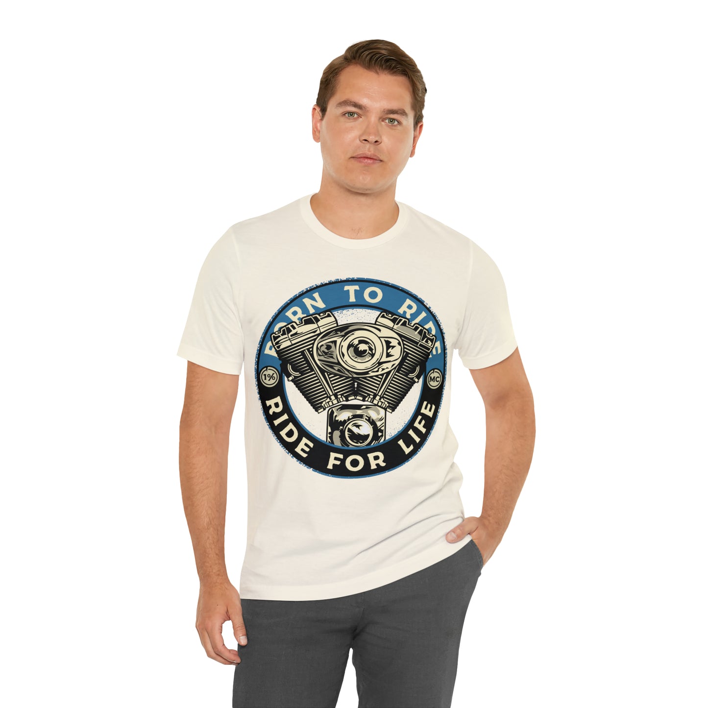 Men's Born To Ride Short Sleeve Tee