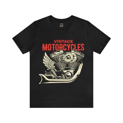 Men's Vintage Motorcycles Short Sleeve Tee