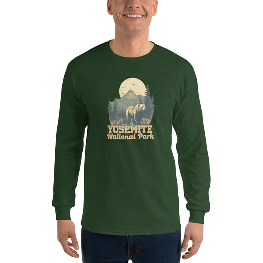 Men’s Yosemite National Park  Long Sleeve Shirt