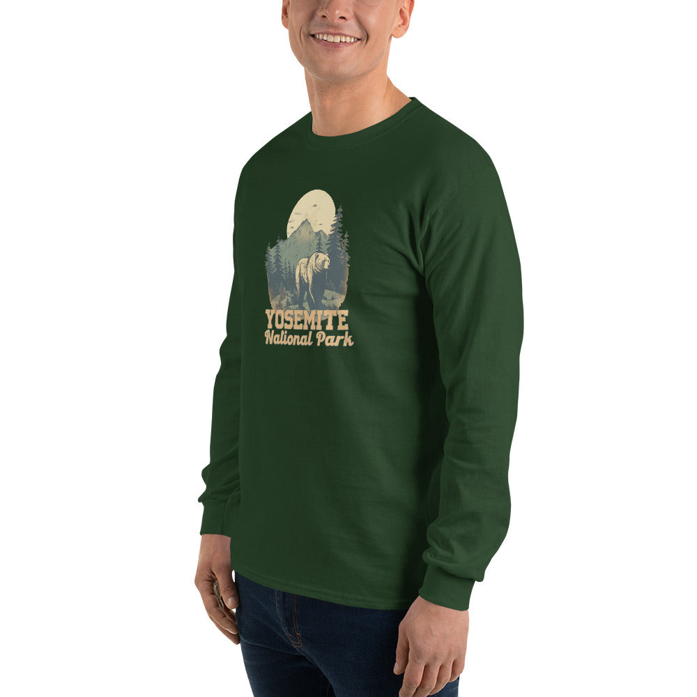 Men’s Yosemite National Park  Long Sleeve Shirt