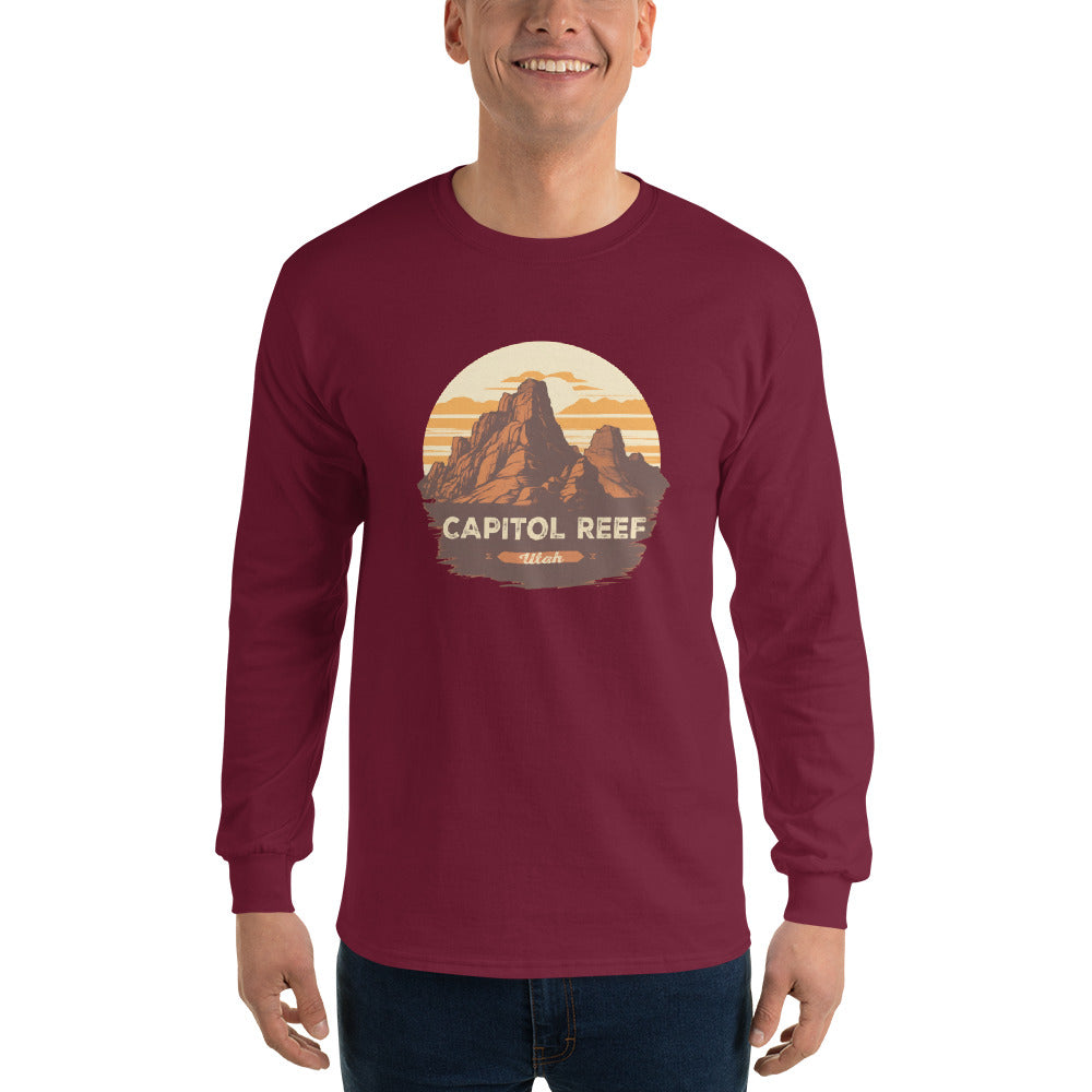 Men’s Capitol Reef Utah Long Sleeve Shirt