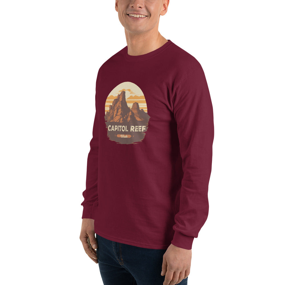 Men’s Capitol Reef Utah Long Sleeve Shirt