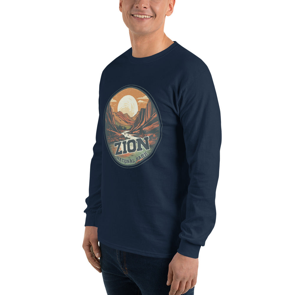 Men’s Zion National Park Long Sleeve Shirt