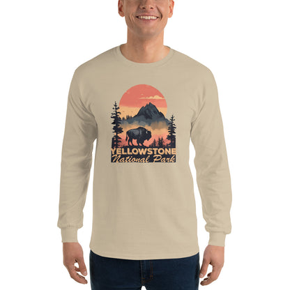 Men’s Yellowstone National Park Long Sleeve Shirt