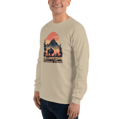 Men’s Yellowstone National Park Long Sleeve Shirt